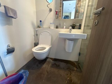 Bathroom in 2 BHK Apartment at Lodha The Park, Worli – for Rent