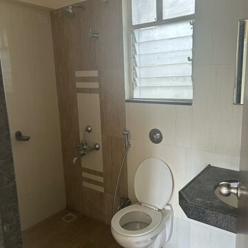 Bathroom in 2 BHK Apartment at Vilas Yashwin, Mahalunge – for Rent