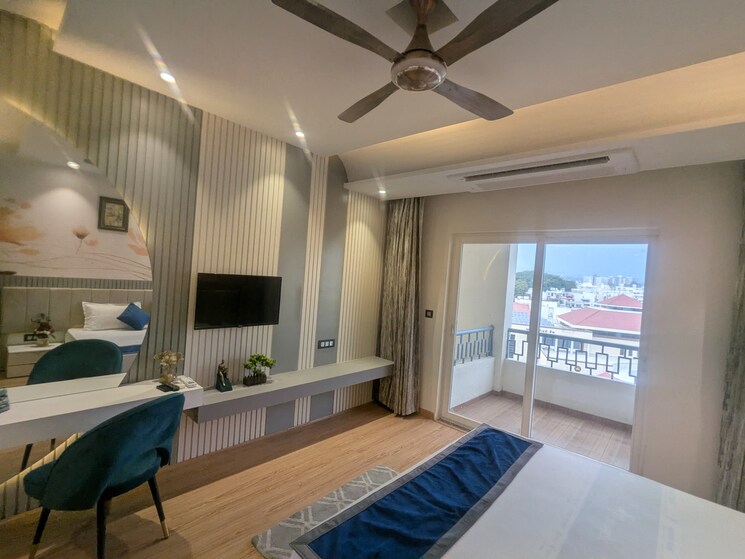 Bedroom, shahastradhara road Studio 555 Sq.Ft. Apartment In Shahastradhara Road Dehradun 8906128