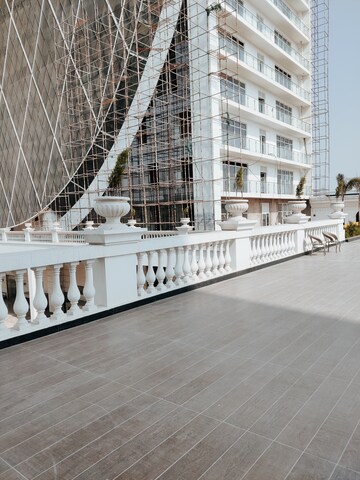 Balcony in 3 BHK Apartment at Omaxe Royal Residency Faridabad, Sector 79 – for Rent