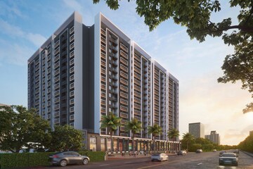  Shop – Exterior View View at Triaa Kosmic Kourtyard, Wagholi - for Sale