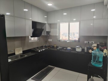 Kitchen in 3 BHK Apartment at Trendset Jayabheri Elevate, Madhapur – for Rent