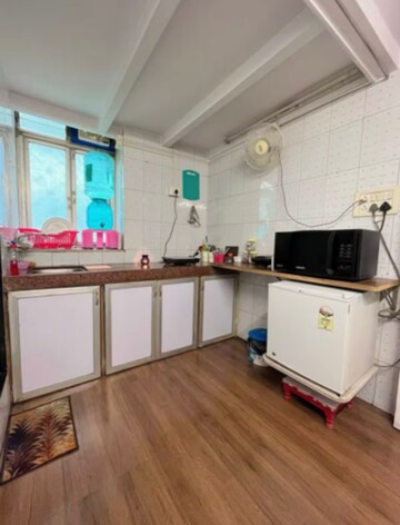 Kitchen in 1 RK Apartment at Vile Parle West – for Rent