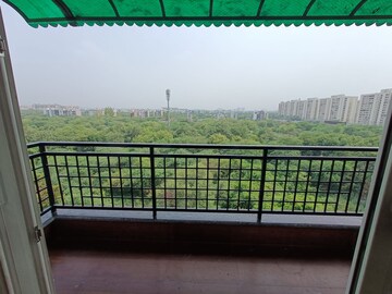Balcony in 3 BHK Apartment at Orchid Valley Apartment, Sector 19 Dwarka – for Rent