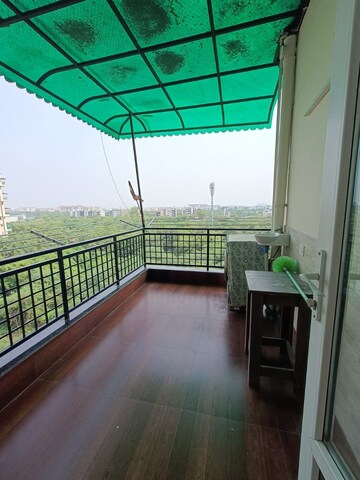 Balcony in 3 BHK Apartment at Orchid Valley Apartment, Sector 19 Dwarka – for Rent