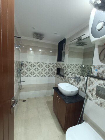 Bathroom in 3 BHK Apartment at Orchid Valley Apartment, Sector 19 Dwarka – for Rent