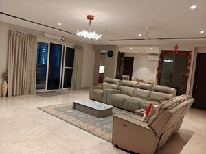 Living Room in 4 BHK Apartment at Lansum Etania, Gachibowli – for Sale