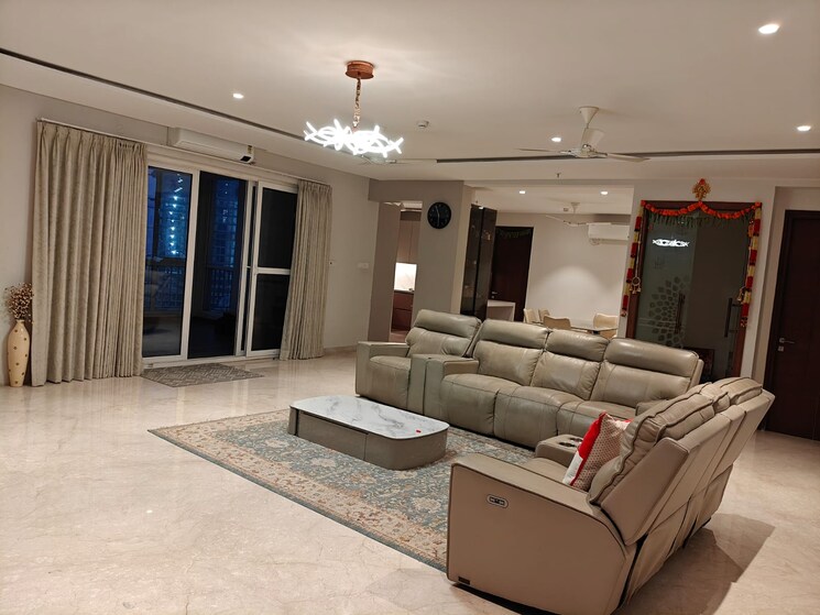 Living Room, lansum-etania 4 Bedroom 4085 Sq.Ft. Apartment In Gachibowli Hyderabad 8906300