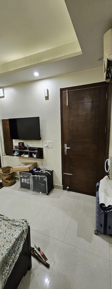 Living Room in 1 RK Apartment at Freedom Fighters Enclave – for Rent