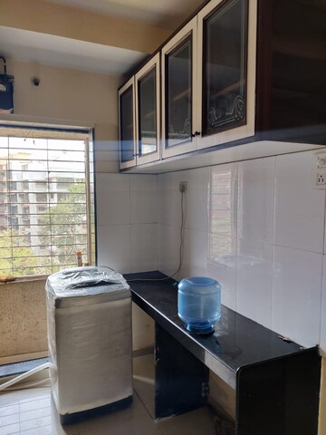 Kitchen in 1 BHK Apartment at Silicon Park, Malad West – for Rent