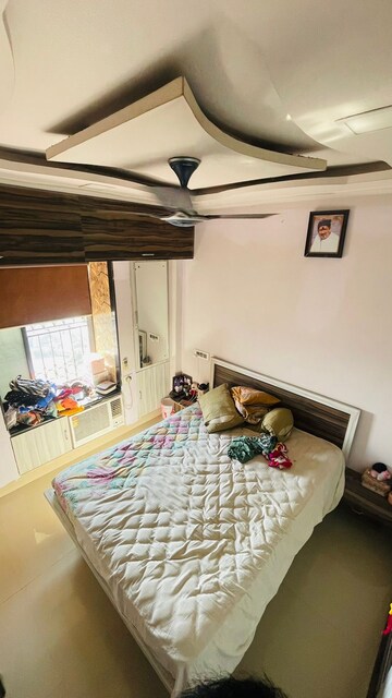 Bedroom in 1 BHK Apartment at Saptarshi CHS, Malad West – for Rent