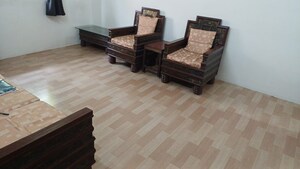 Living Room in 1 BHK Apartment at Shree Kripa Society, Majiwada – for Sale