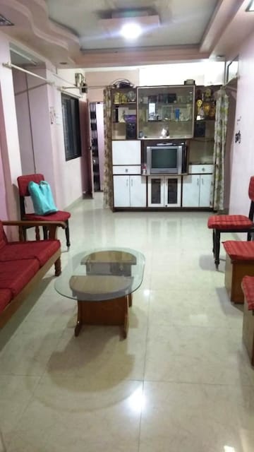 Living Room in 2 BHK Apartment at Vanaz Corner, Kothrud – for Rent