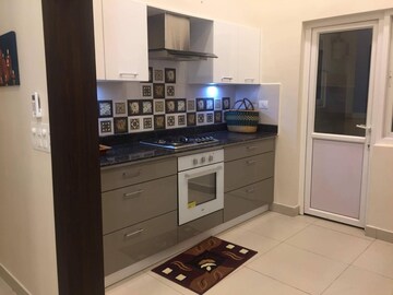 Kitchen in 3.5 BHK Apartment at RMZ Galleria, Yelahanka – for Rent