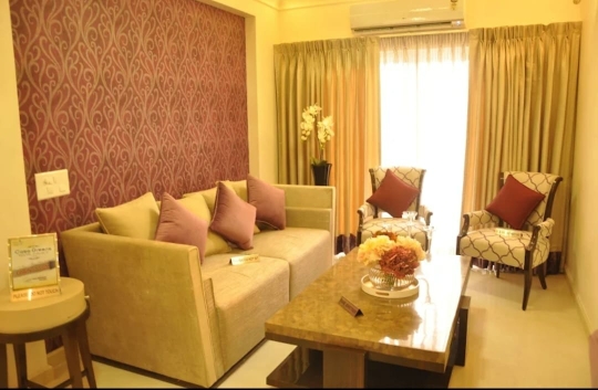 2.5 BHK + Study Room 1196 Sq.Ft. Apartment in Radhey Krishna Casa Green Exotica