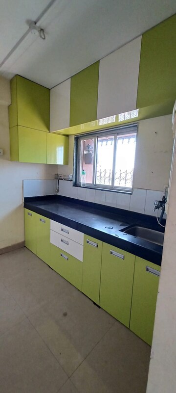 Kitchen in 1 BHK Apartment at Panchratna Heights CHS Kandivali West, Kandivali West – for Rent