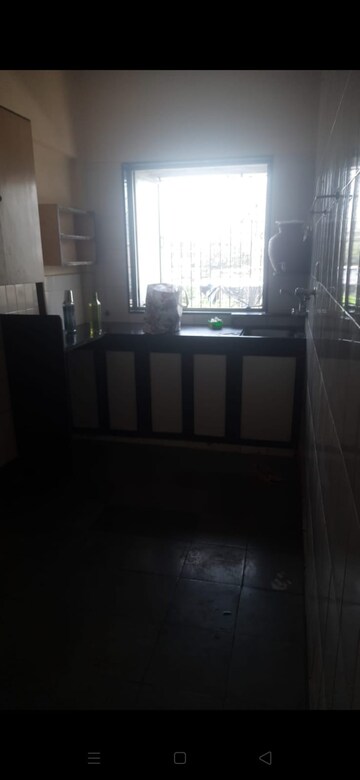 Kitchen in 1 RK Apartment at Panchratna Heights CHS Kandivali West, Kandivali West – for Rent