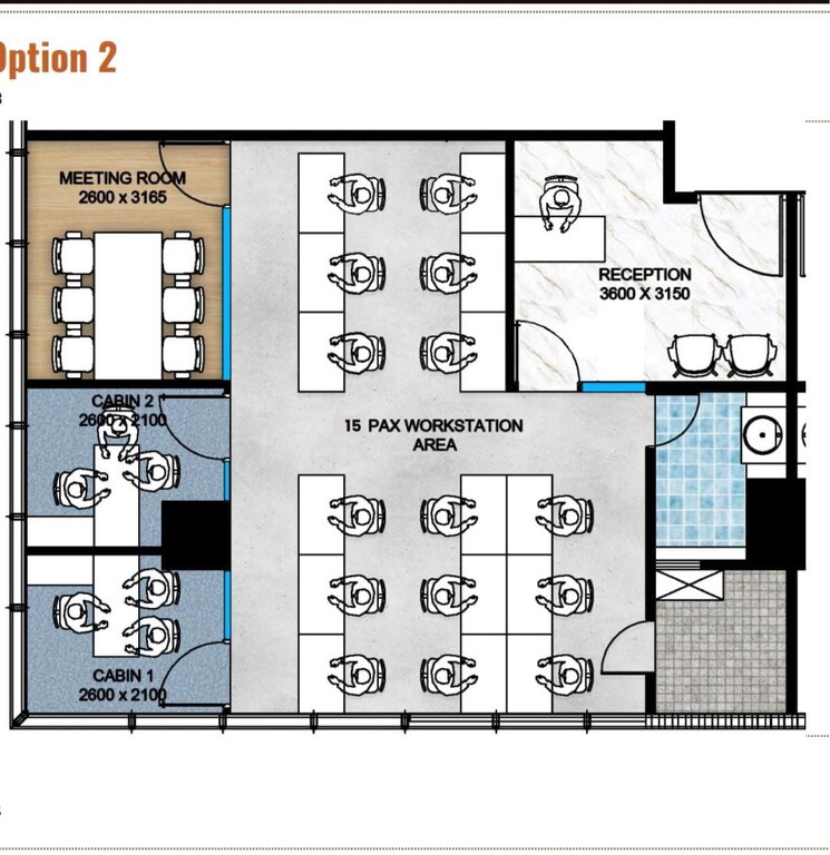Floor Plan, maruti-millennium-tower Commercial Office Space 777 Sq.Ft. In Baner Pune 8906429
