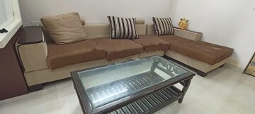 Living Room in 3 BHK Apartment at Alekhya Crossandra, Kothaguda – for Rent