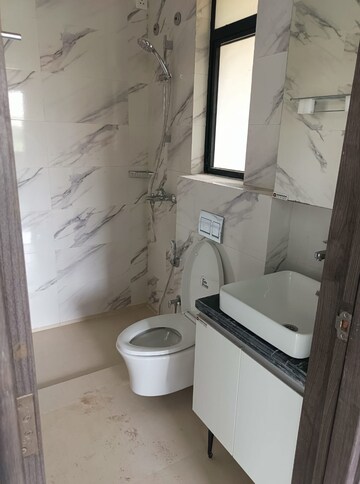 Bathroom in 2 BHK Apartment at Risland The Icon, Dhokali – for Rent