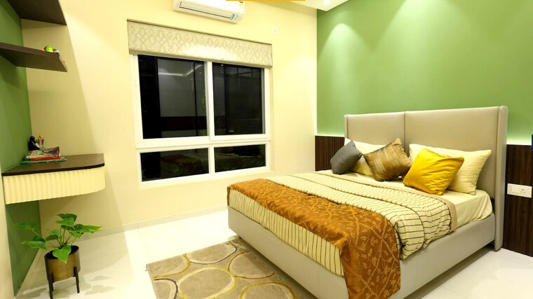 Bedroom, pride-euphora 3 Bedroom 1777 Sq.Ft. Apartment In Kr Puram Bangalore 8906583