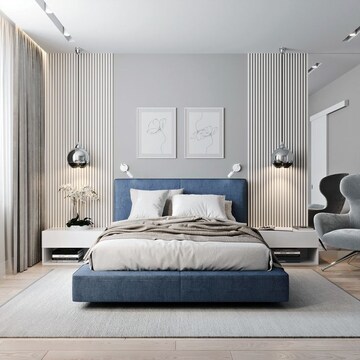 Bedroom in 3 BHK Builder Floor at Shapoorji Pallonji Sarova, Kandivali East – for Sale