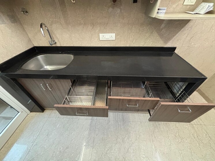 Kitchen, jp-decks 3 Bedroom 1367 Sq.Ft. Apartment In Goregaon East Mumbai 8906751