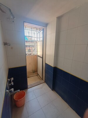 Bathroom in 1 BHK Apartment at Highland Residency CHSL, Balkum Pada – for Sale