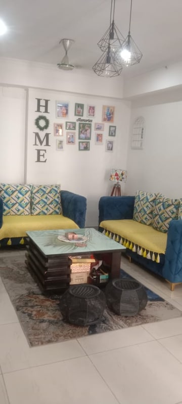 Living Room in 2 BHK Apartment at Panchsheel Wellington, Dundahera – for Rent