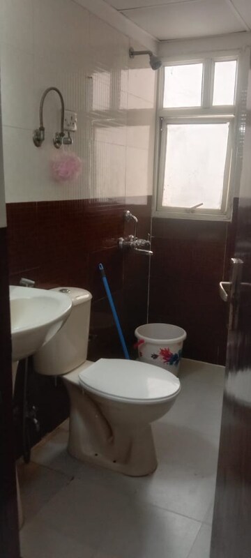 Bathroom in 2 BHK Apartment at Panchsheel Wellington, Dundahera – for Rent