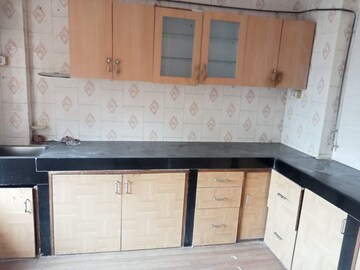 Kitchen in 3 BHK Apartment at Mermaid Seaview, Cbd Belapur Sector 11 – for Rent