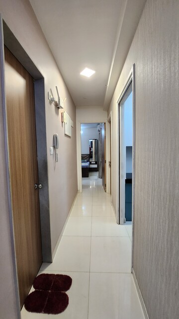 Building Lobby in 3 BHK Apartment at Godrej Emerald, Ghodbunder Road – for Sale