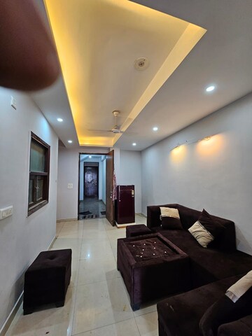 Living Room in 1 BHK Builder Floor at Boutique Residential Apartments G-88, Saket – for Rent