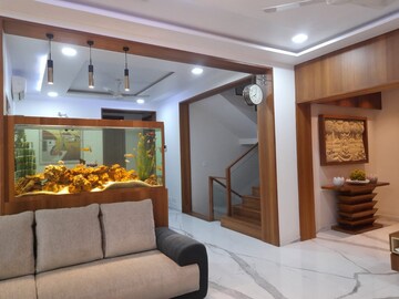 Living Room in 4 BHK Villa at Shela – for Rent