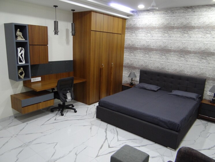 Master Bedroom, shela 4 Bedroom 733 Sq.Ft. Villa In Shela Ahmedabad 8905021