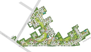 Master Plan in 3.5 BHK Apartment at 3C Orris Greenopolis, Sector 89 – for Sale