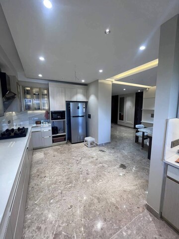 Kitchen in 1 BHK Builder Floor at Palam Vihar – for Rent