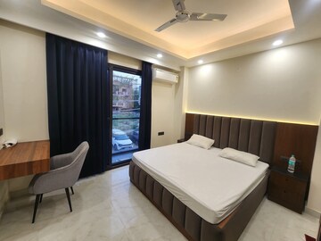 Bedroom in 1 BHK Builder Floor at Palam Vihar – for Rent