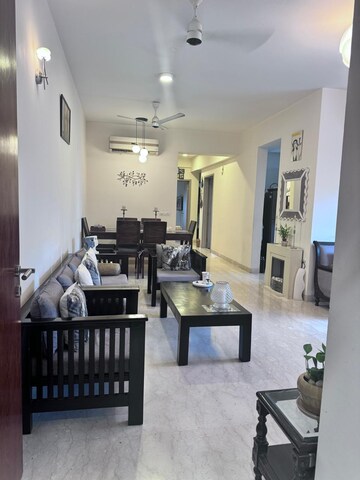 Living Room in 4 BHK Builder Floor at The Estate Floors, Sector 43 – for Rent