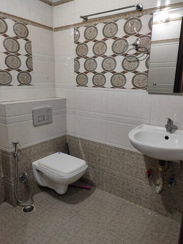 Bathroom in 2 BHK Builder Floor at Sushant Lok I – for Rent