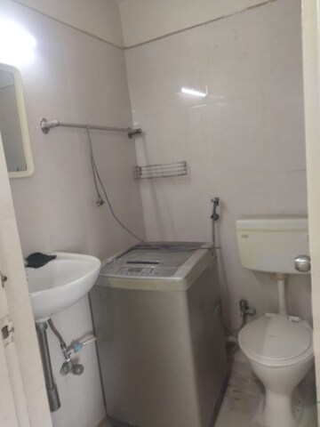 Bathroom in 2 BHK Apartment at Lokhandwala Whispering Palms, Kandivali East – for Rent