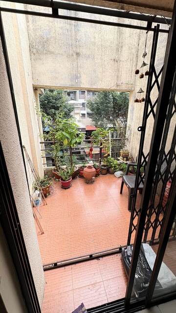 Balcony in 3 BHK Builder Floor at Tingre Nagar – for Rent