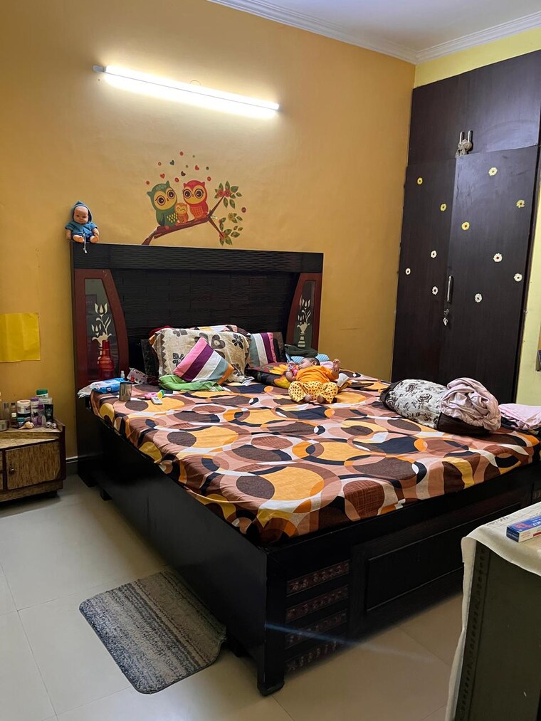 Bedroom, green fields colony 2 Bedroom 950 Sq.Ft. Builder Floor In Green Fields Colony Faridabad 8907168