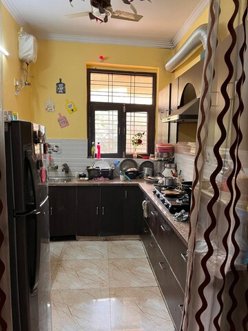 Kitchen in 2 BHK Builder Floor at Green Fields Colony – for Sale