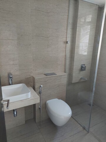 Bathroom in 4 BHK Apartment at Oberoi Sky City, Borivali East – for Rent