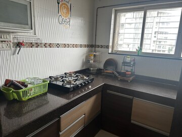 Kitchen in 4 BHK Apartment at Mittal Crosswinds, Baner – for Rent