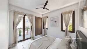 Bedroom in 2 BHK Apartment at Bulland Heights, Sain Vihar – for Sale