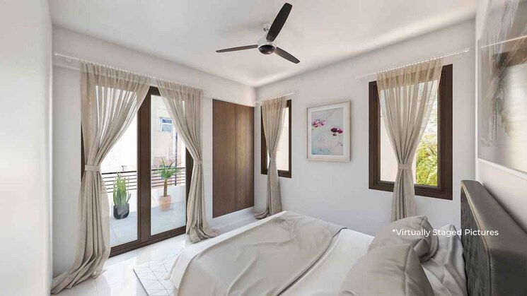 Bedroom, bulland-heights 2 Bedroom 1285 Sq.Ft. Apartment In Sain Vihar Ghaziabad 8907260