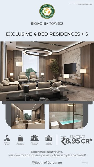 4 BHK Apartment For Sale in Central Park The Orchard, Sohna Sector 33