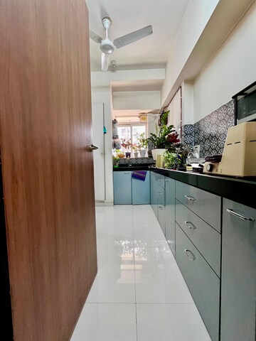 Kitchen in 1.5 BHK Apartment at Lodha Amara, Kolshet Road – for Rent